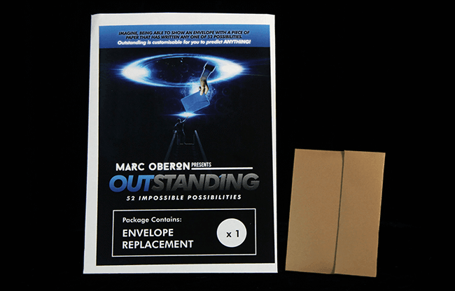 OUTSTANDING Refill Envelope by Marc Oberon - Trick