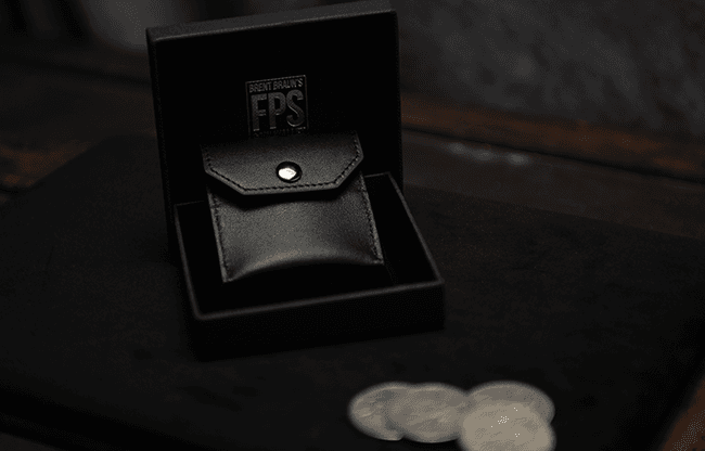 FPS Coin Wallet Black (Gimmicks and Online Instructions) by Magic Firm - Trick