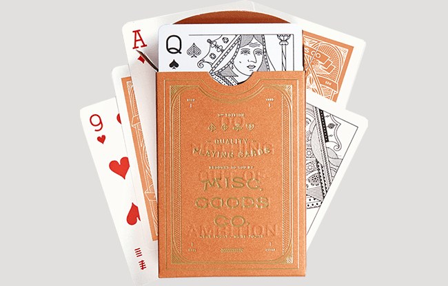 Sandstone Playing Cards