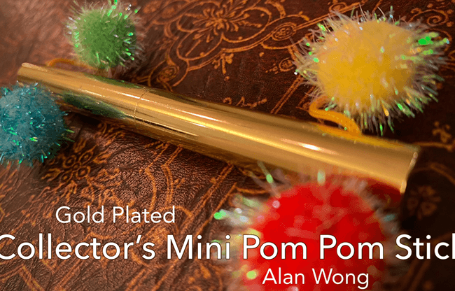 Collector's Mini Pom-Pom Stick by Alan Wong - Trick