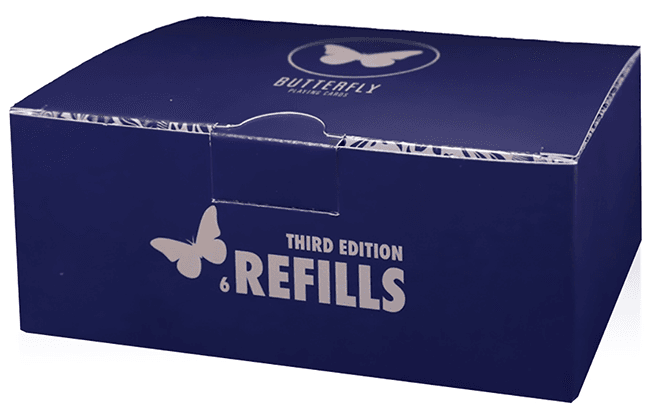 Refill Butterfly Cards Blue 3rd Edition (6 pack) by Ondrej Psenicka