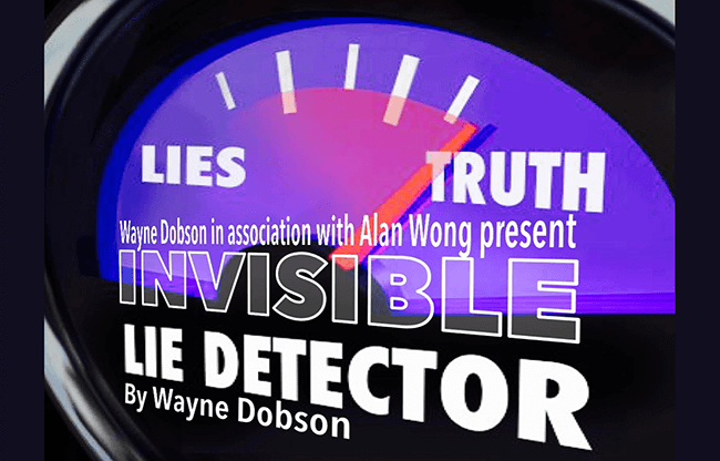 Invisible Lie Detector by Wayne Dobson & Alan Wong - Trick