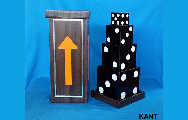 Mystery of Dice Pyramid by Kant Magic - Trick
