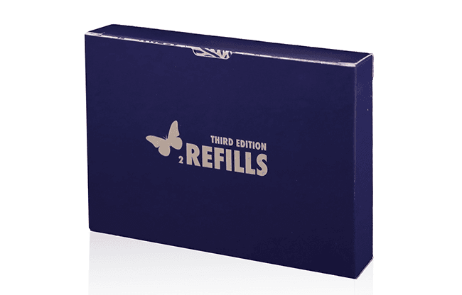 Refill Butterfly Cards Blue 3rd Edition (2 pack) by Ondrej Psenicka