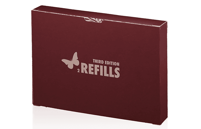 Refill Butterfly Cards Red 3rd Edition (2 pack) by Ondrej Psenicka