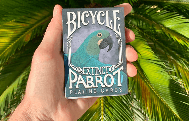 Bicycle Parrot Extinct Playing Cards