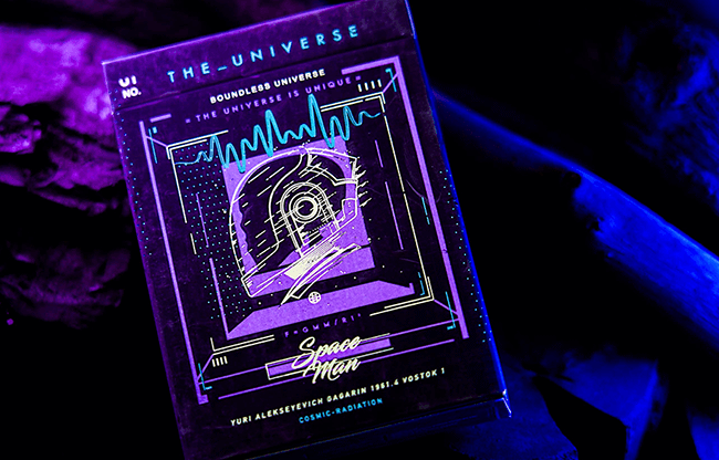 The Universe Space Man Edition Playing Cards by Jiken & Jathan