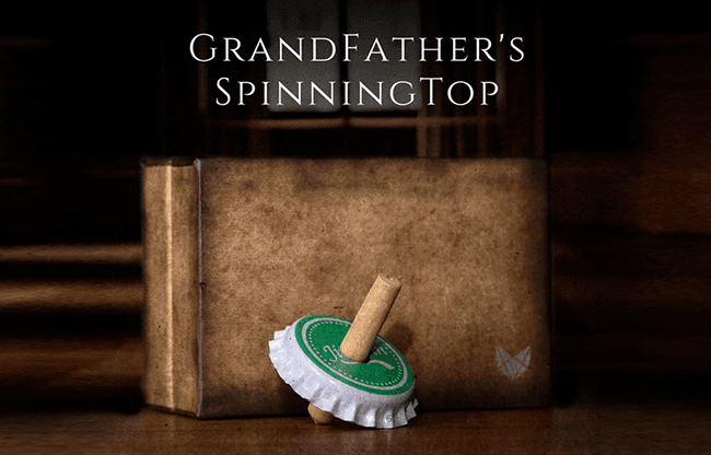 Grandfather's Top (Gimmick and Online Instructions) by Adam Wilber and Vulpine Creations - Trick