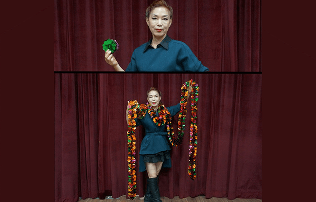 Flower Silver 10cm 8m 1ea by JL Magic - Trick