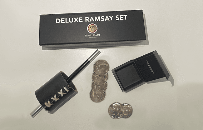 Deluxe Ramsay Set Half Dollar (Gimmicks and Online Instructions)  by Tango - Trick