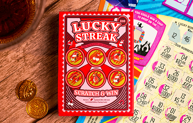 Scratch & Win Playing Cards by Riffle Shuffle