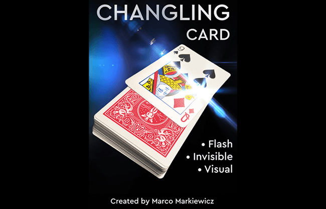 CHANGLING CARD RED by Marco Markiewicz - Trick