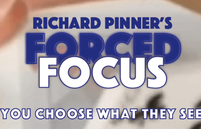 FORCED FOCUS RED by Richard Pinner - Trick