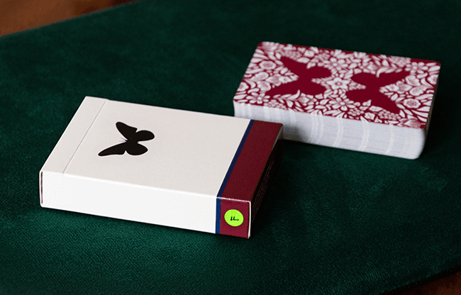 Oneway Butterfly Playing Cards Version 2 (Red) by Ondrej Psenicka