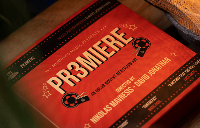 Pr3miere (Premiere) by Nikolas Mavresis and David Jonathan (Gimmicks and Online Instructions) - Trick