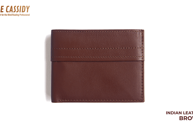 THE CASSIDY WALLET BROWN by Nakul Shenoy - Trick