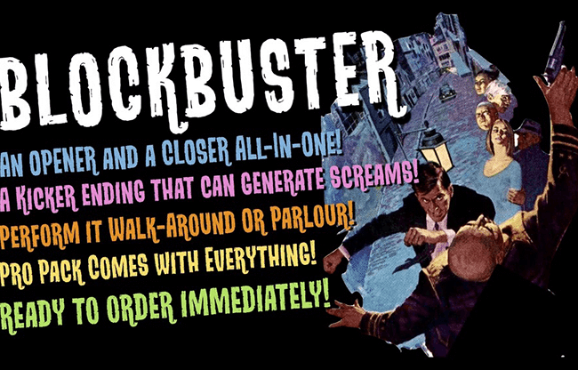 Blockbuster (Gimmicks and Online Instructions) by Bill Abbott - Trick