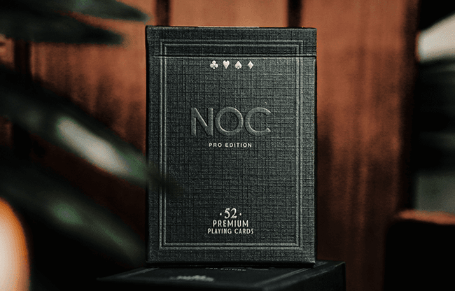 NOC Pro 2021 (Jet Black) Playing Cards