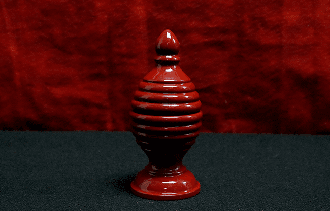EGG VASE & SILK (RED) by Premium Magic - Trick