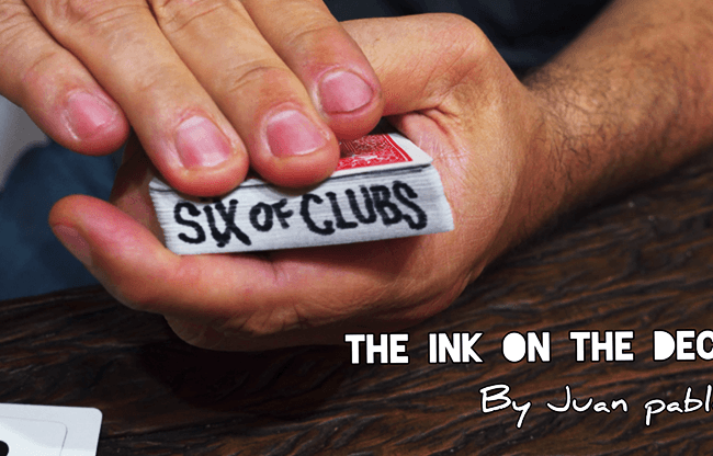 INK ON THE DECK by Juan Pablo - Trick