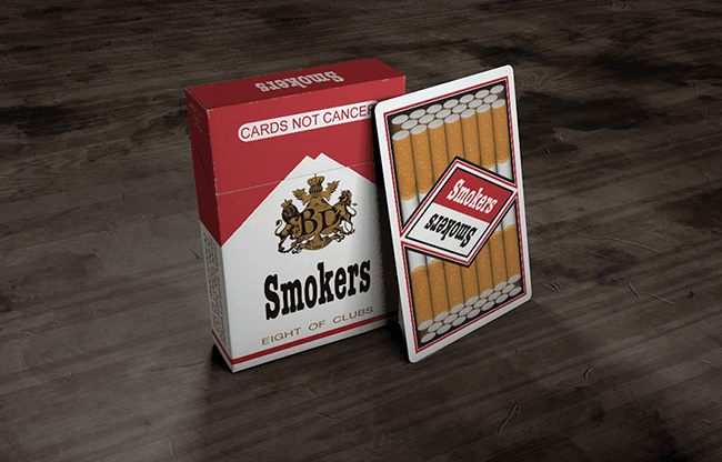 Smokers Playing Cards by Bill Davis Magic