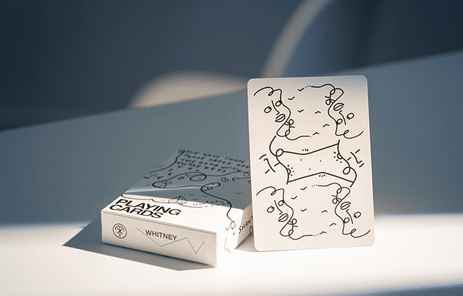 Shantell Martin (White) Playing Cards by theory11
