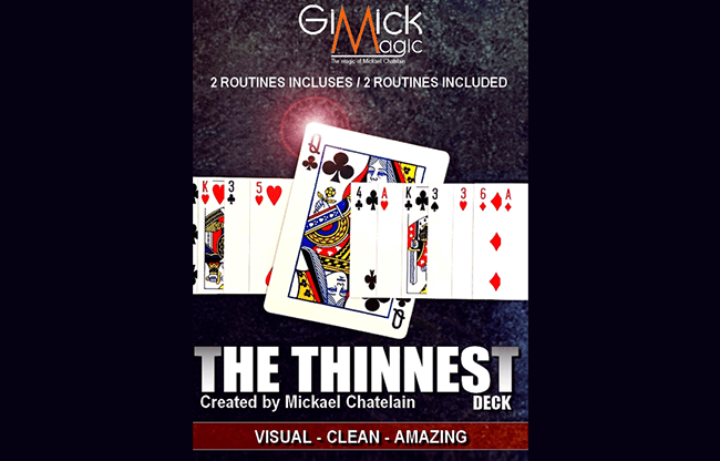 THE THINNEST DECK by Mickael Chatelain - Trick