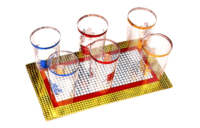 Appearing Cups (6) by 7 MAGIC - Trick