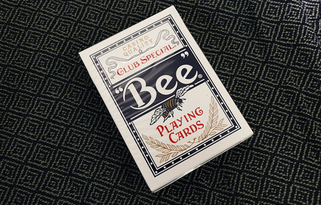 Bee Lotus Casino Grade (Blue) Playing Cards