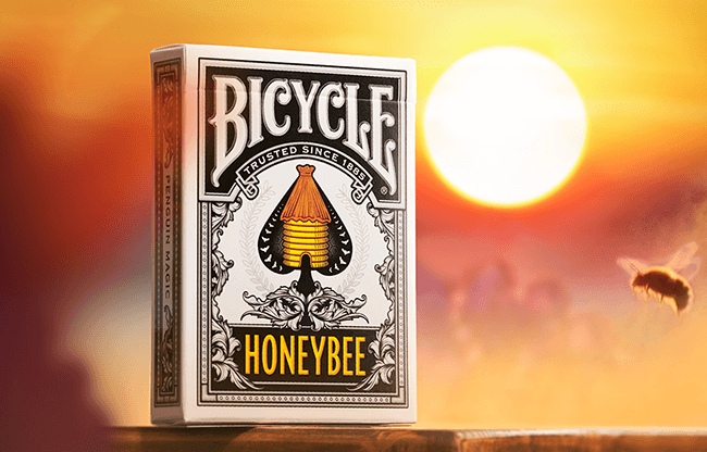 Bicycle Honeybee (Black) Playing Cards
