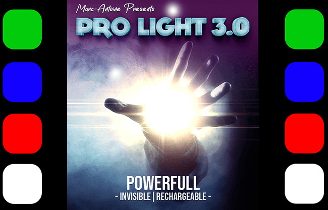Pro Light 3.0 Red Pair (Gimmicks and Online Instructions) by Marc Antoine - Trick