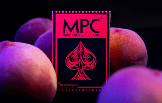Fluorescent (Peach Edition) Playing Cards