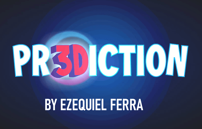 PR3DICTION RED (Gimmicks and Online Instructions) by Ezequiel Ferra - Trick