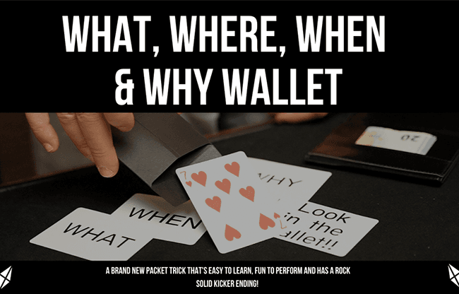 What, Where, When and Why (Gimmicks and Online Instructions) by Vulpine - Trick