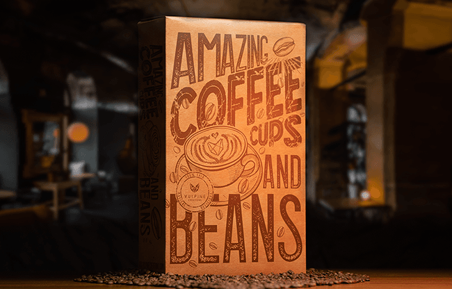 VULPINE Creations - Amazing Coffee Cups and Beans (Gimmicks and Online Instructions) by Adam Wilber - Trick