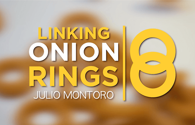 Linking Onion Rings (Gimmicks and Online Instructions) by Julio Montoro Productions  - Trick