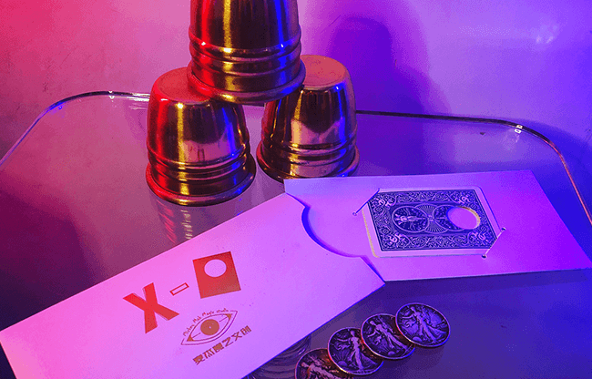 X BLACK HOLE BLUE (Gimmicks and Online Instructions) by Kingsley Xu - Trick