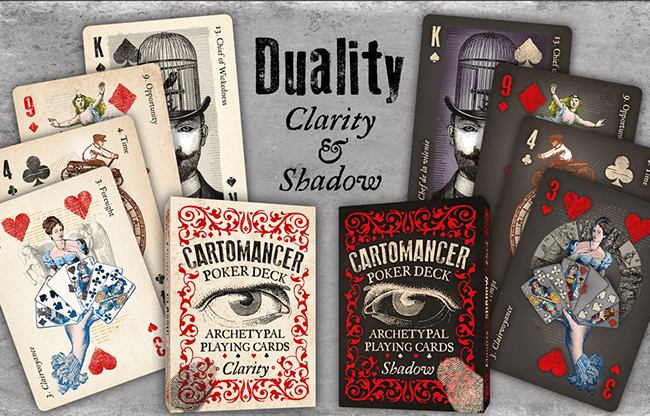 Cartomancer Clarity Classic (with Booklet) Playing Cards