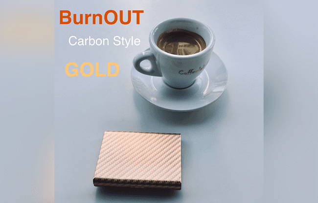 BURNOUT 2.0 CARBON GOLD by Victor Voitko (Gimmick and Online Instructions) - Trick