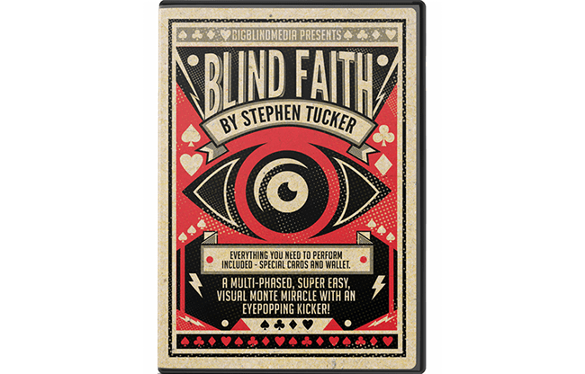 Bigblindmedia Presents Blind Faith (Gimmicks and Online Instructions) by Stephen Tucker - The Workers Monte - Trick