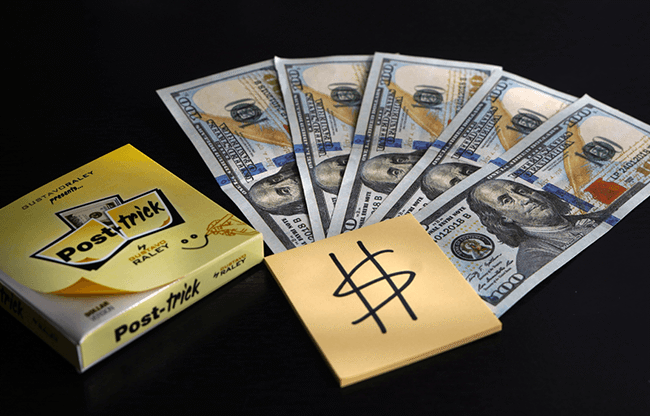 POST TRICK U.S. (Gimmicks and Online Instructions) by Gustavo Raley - Trick