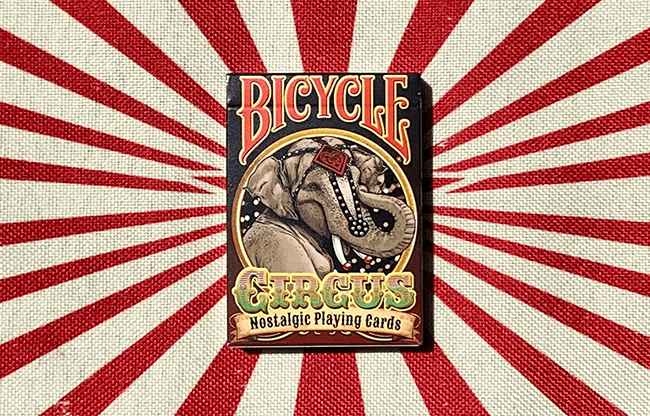 Stripper Bicycle Circus Nostalgic Playing Cards