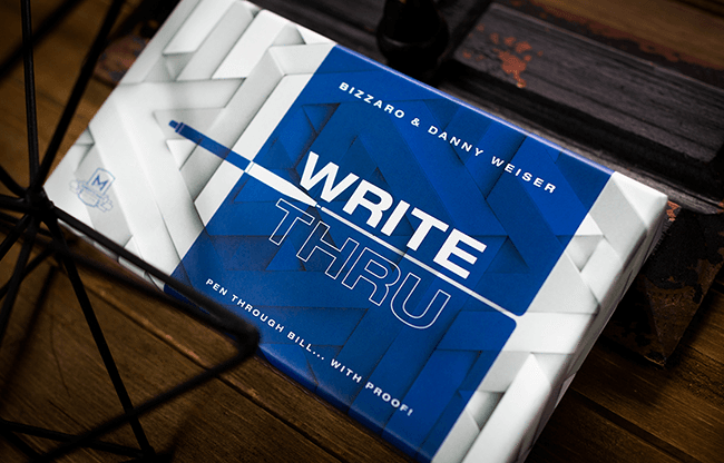 Write-Thru (Gimmick and Online Instructions) by Bizzaro & Danny Weiser - Trick