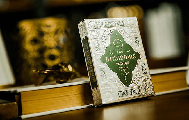 Kingdom (Green) Playing Cards