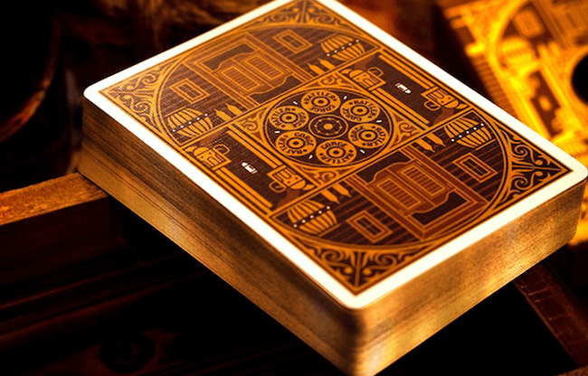 Rattler Gorge Gilded (Desert Dust) Playing Cards