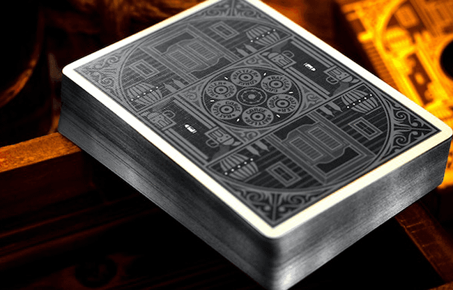 Rattler Gorge Gilded (Noir) Playing Cards