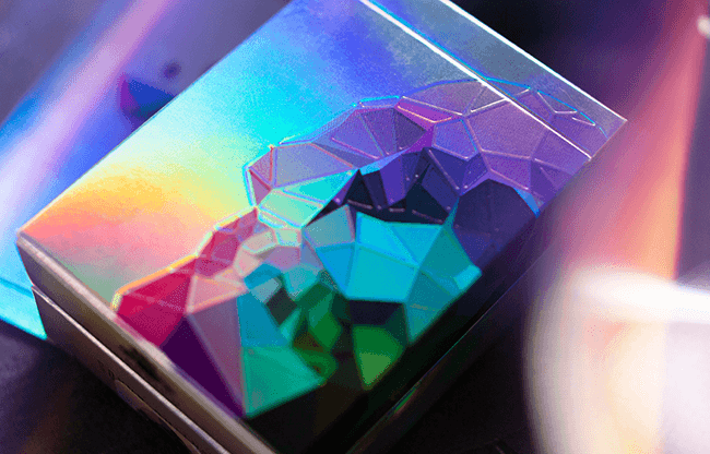 Limited Edition Memento Mori Holographic Playing Cards