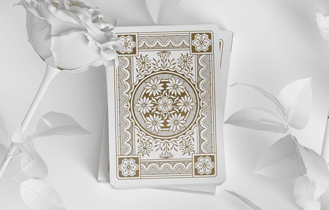 Dondorf White Gold Edition Playing Cards