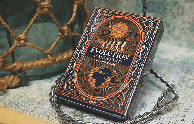 Evolution Of Mankind Playing Cards