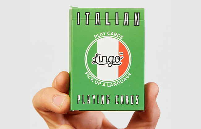 Lingo (Italian) Playing Cards